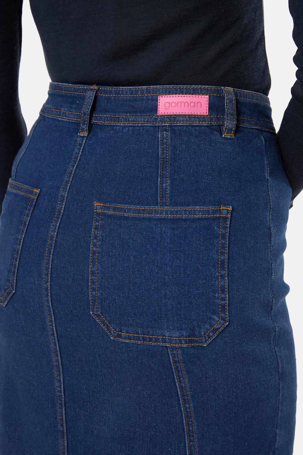 Gorman - Dahlia Skirt - dark-blue