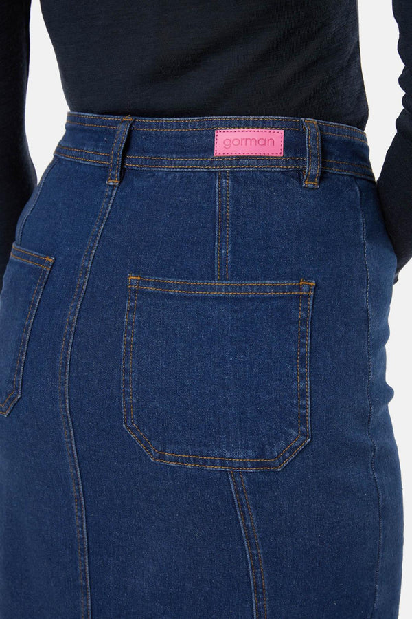 Gorman - Dahlia Skirt - dark-blue