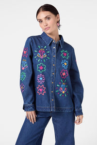 Gorman - Friendly Folk Denim Shacket - denim