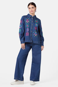 Gorman - Friendly Folk Denim Shacket - denim