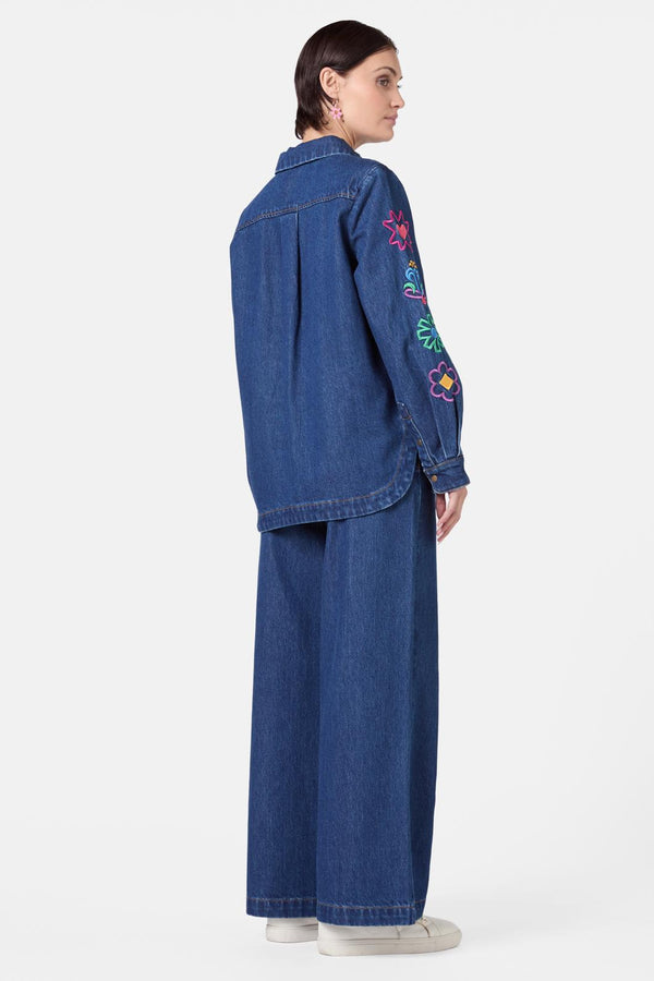 Gorman - Friendly Folk Denim Shacket - denim