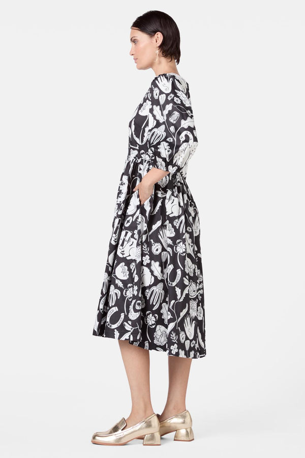 Gorman - Lost And Found Midi Dress - print