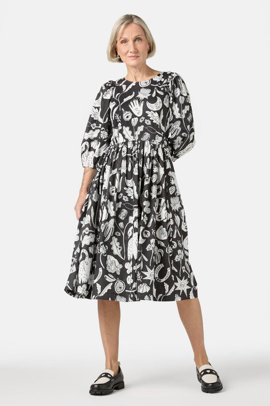 Gorman - Lost And Found Midi Dress - print