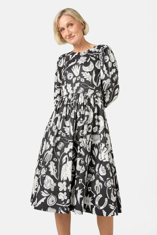 Gorman - Lost And Found Midi Dress - print