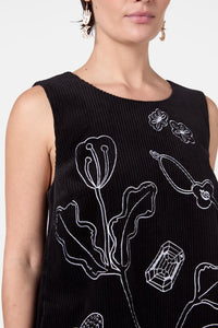Gorman - Lost And Found Shift Dress - black