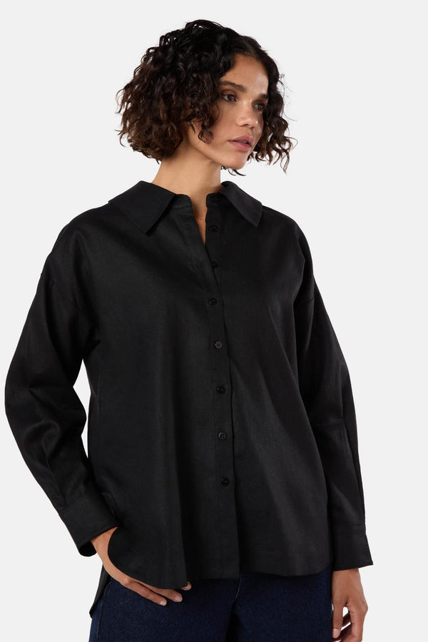 Gorman - Greenery Shirt - black