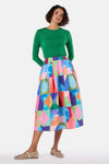 Gorman - Cutting Shapes Midi Skirt - print