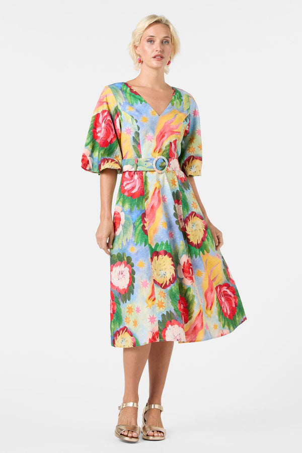 Gorman - The Comet Long Dress - print