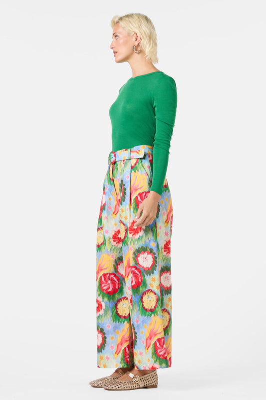 Gorman - The Comet Linen Pant - print