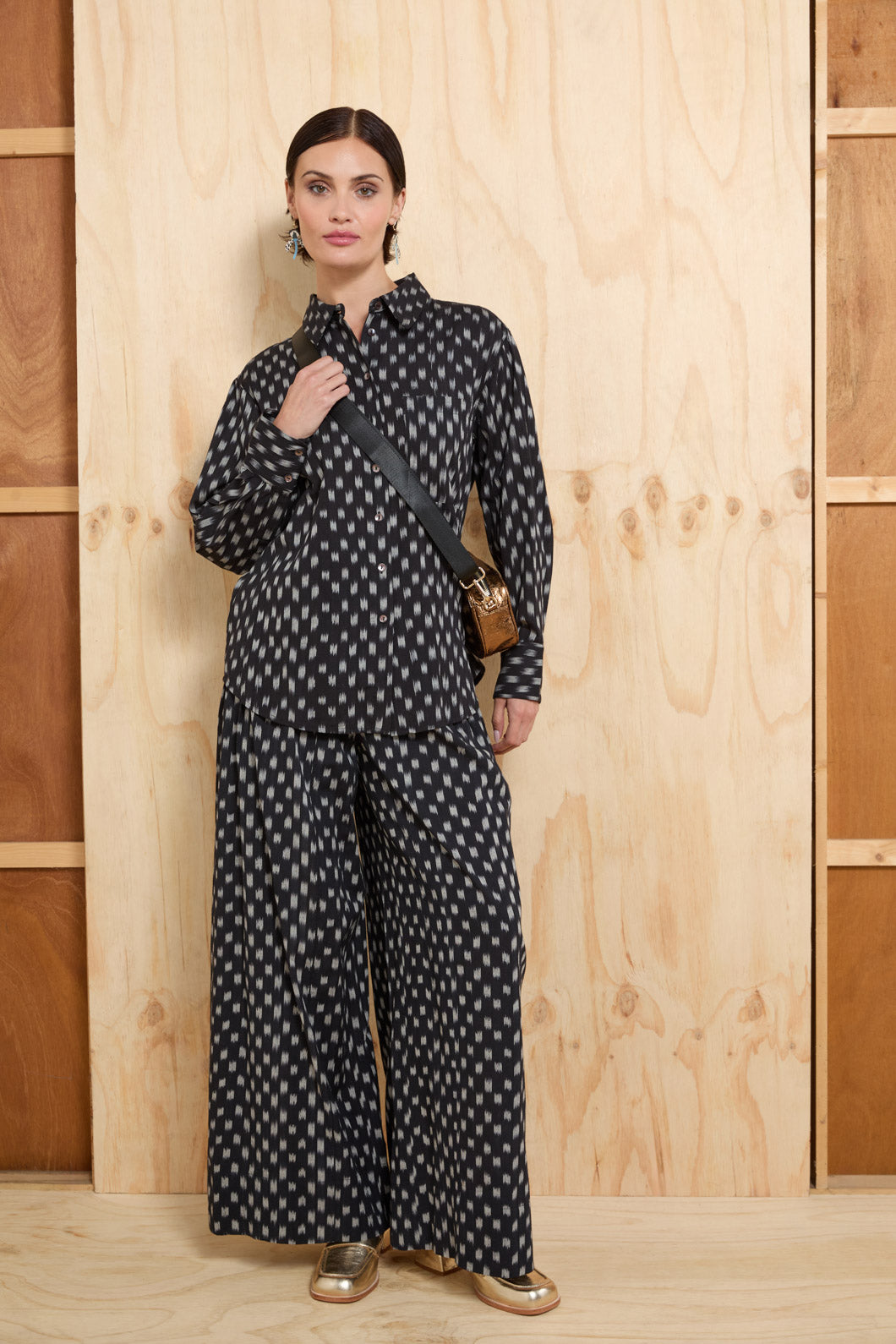 Gorman - Ilana Ikat Shirt - black