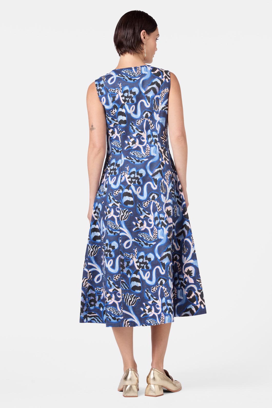 Gorman - The Vines Denim Dress - print
