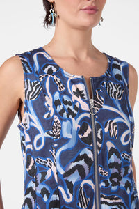Gorman - The Vines Denim Dress - print
