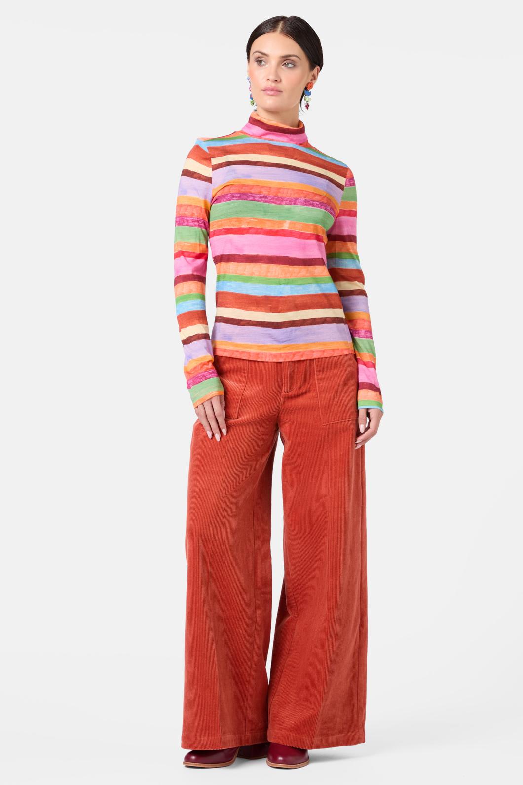 Technicolour Polo Top