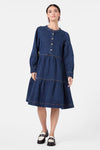 Gorman - Nova Denim Smock Dress - indigo