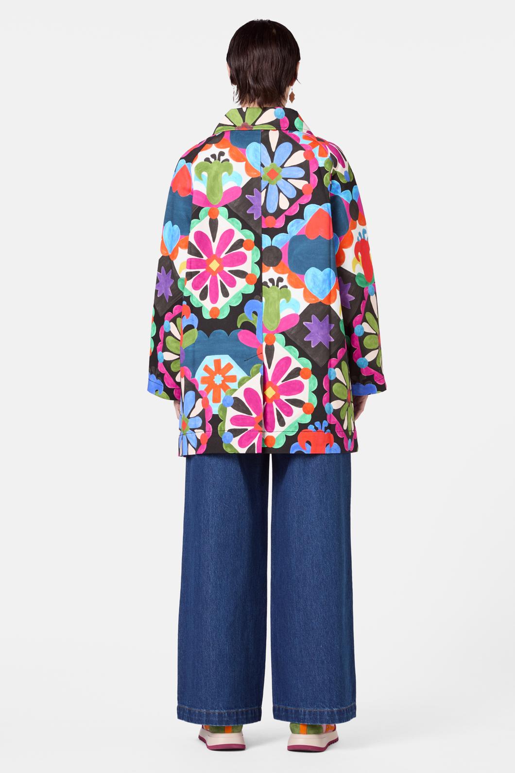 Gorman - Friendly Folk Duster Jacket - print
