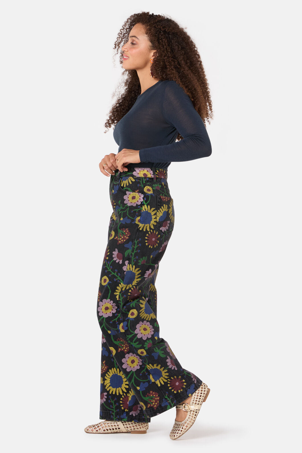 Gorman - Bloomscape Jean - print