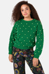 Gorman - Pom Pom Jumper - green