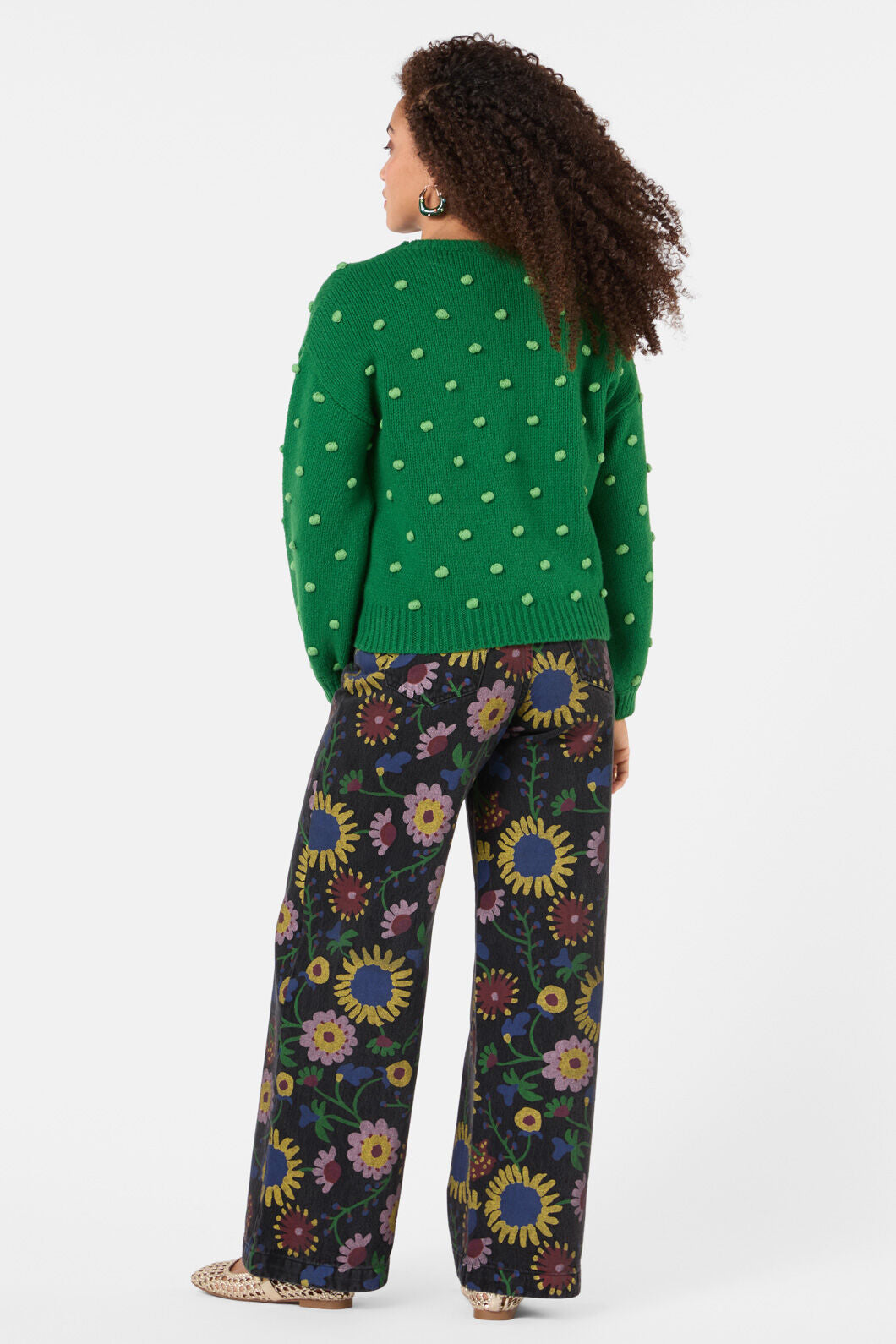 Gorman - Pom Pom Jumper - green