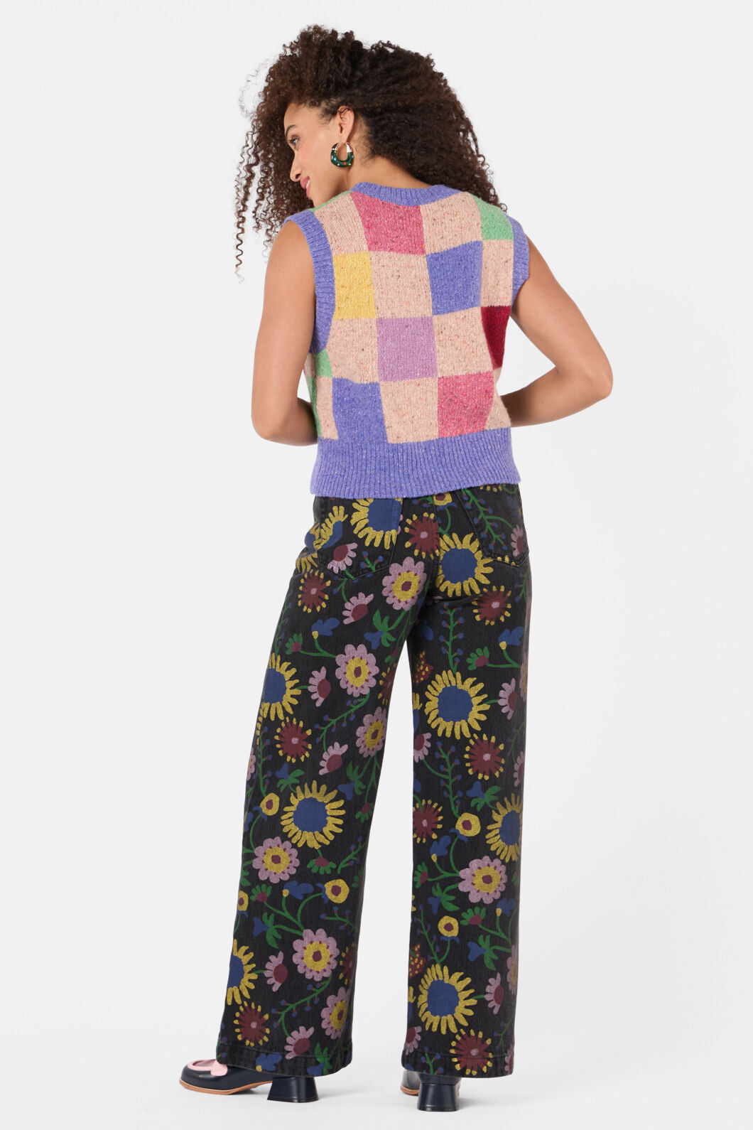 Gorman - Patchwork Vest - check