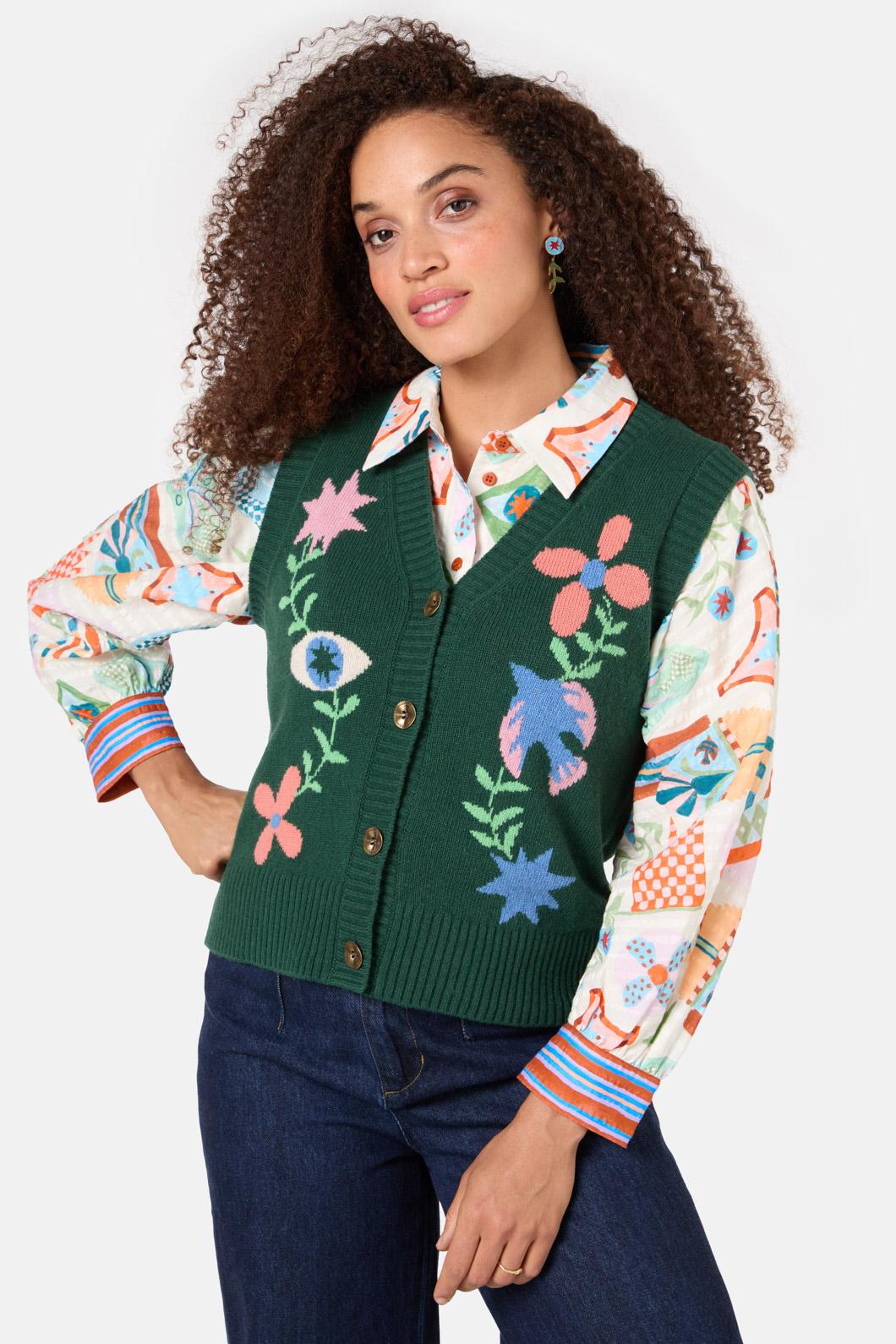 Gorman - Renaissance Knit Vest - multi