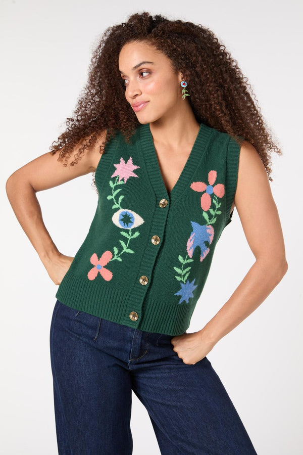 Gorman - Renaissance Knit Vest - multi