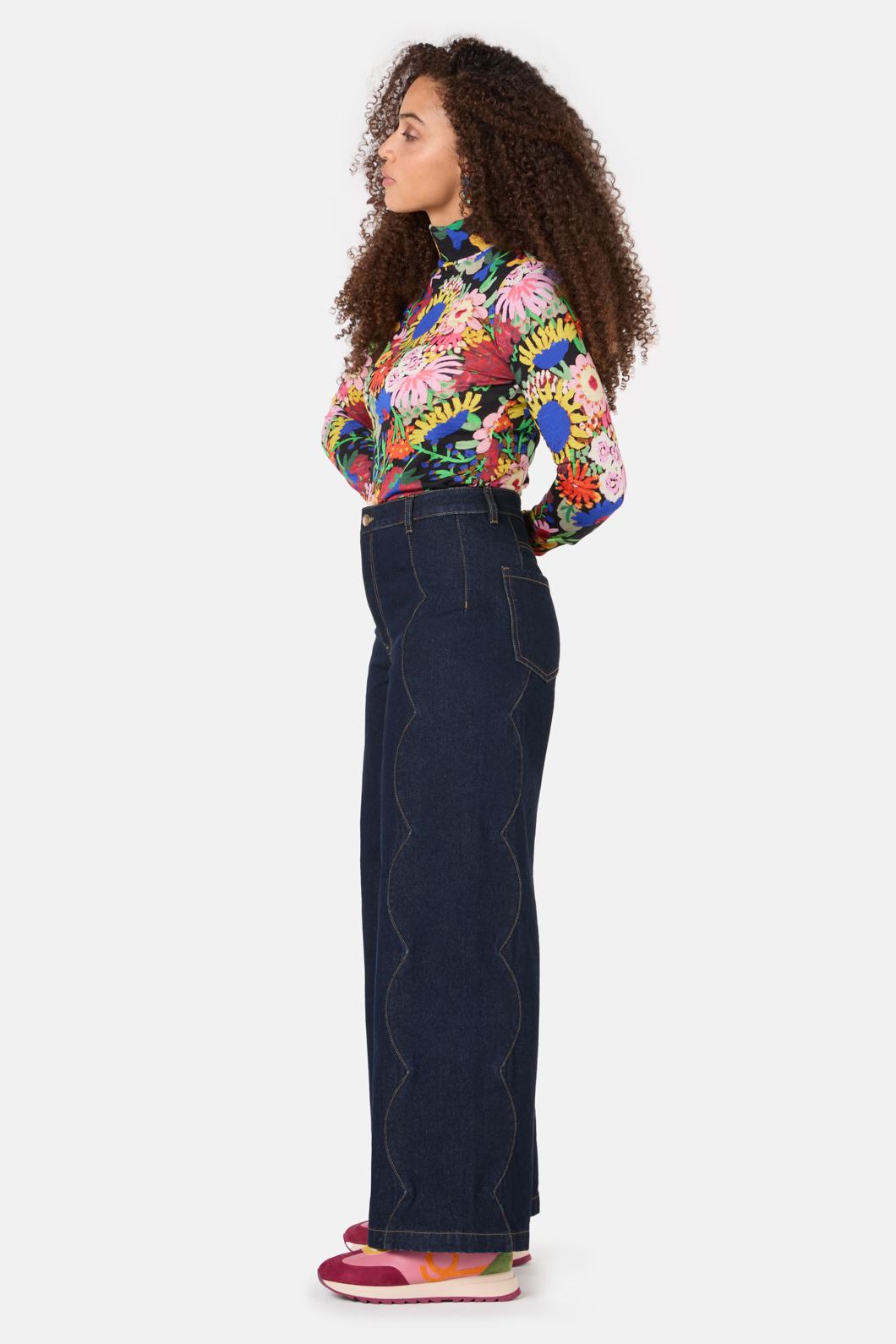 Gorman - Bloomscape Polo Top - print