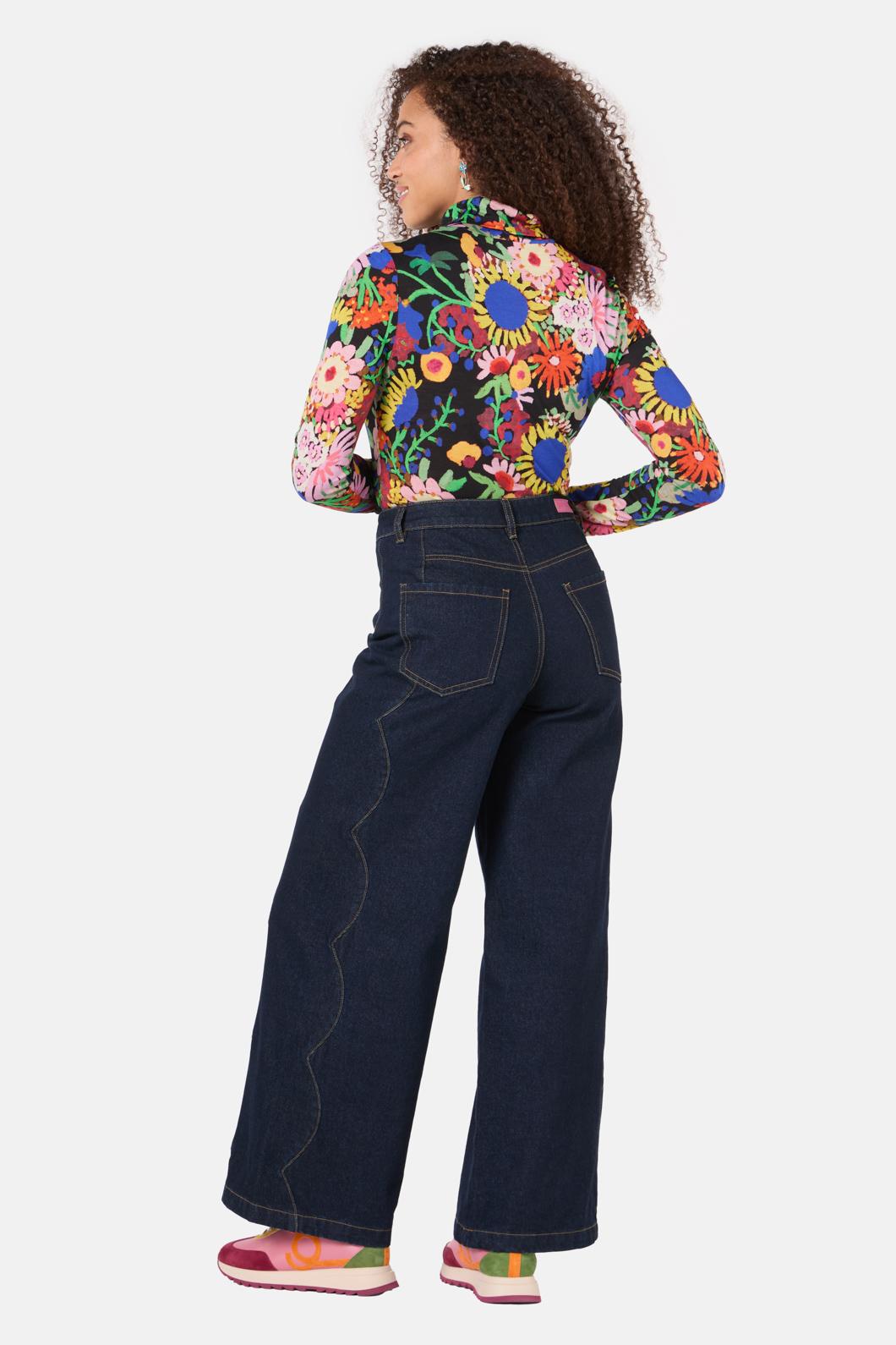 Gorman - Bloomscape Polo Top - print