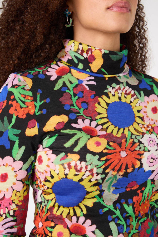 Gorman - Bloomscape Polo Top - print