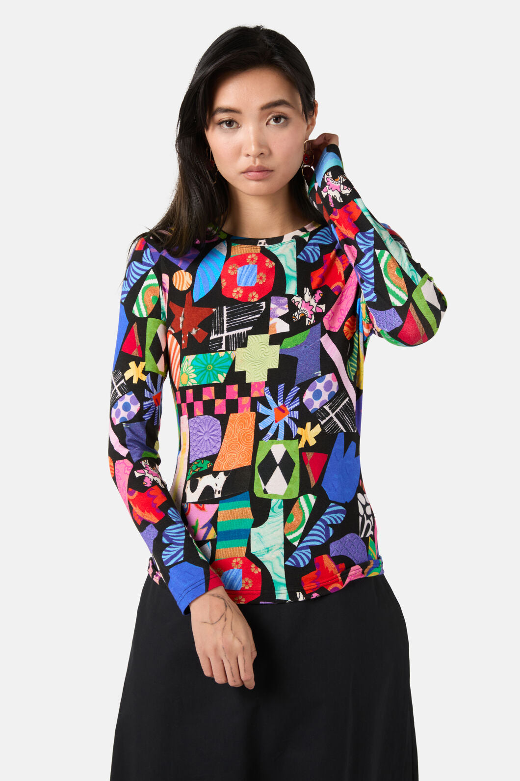 Gorman - Crafternoon Top - print