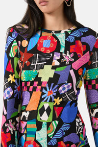 Gorman - Crafternoon Top - print