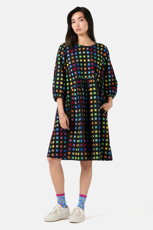 Gorman - Light Up Check Smock Dress - check