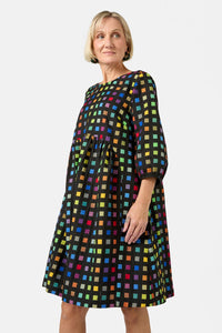 Gorman - Light Up Check Smock Dress - check