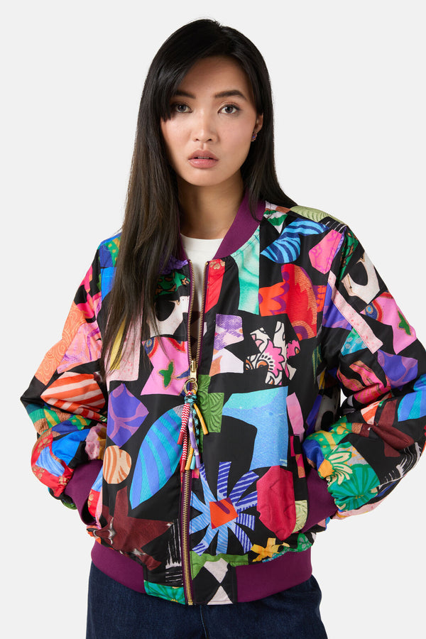 Gorman - Crafternoon Reversible Jacket - print