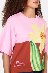 Gorman - Daffodil Placement Relaxed Tee - print
