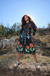 Gorman - The Horses Midi Dress - print