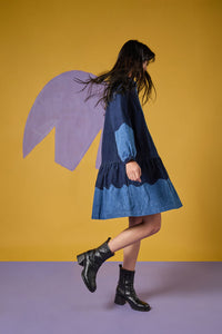 Gorman - Picking Petals Denim Dress - denim