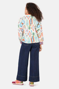 Gorman - Renaissance Batwing Shirt - print