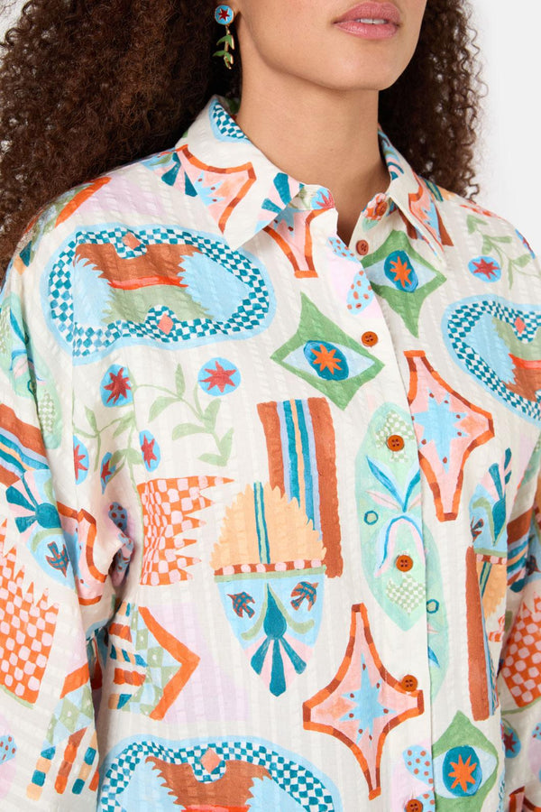 Gorman - Renaissance Batwing Shirt - print