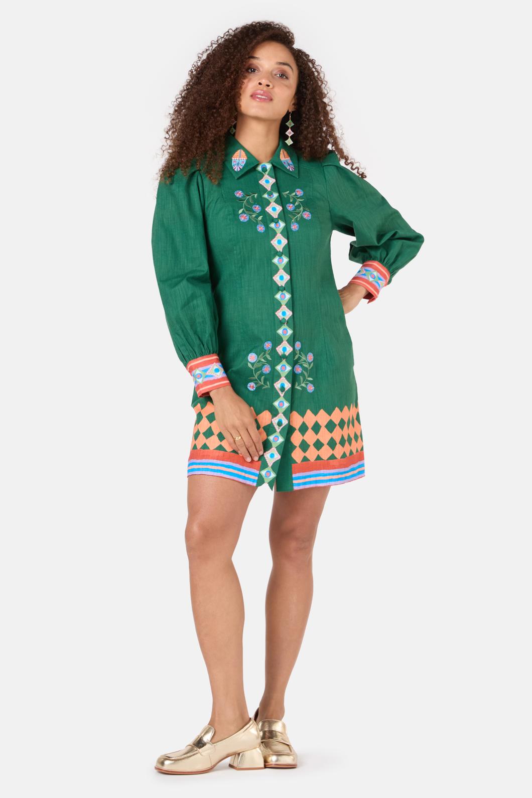 Gorman - RenaissanceEmbroideredShirtDre - print