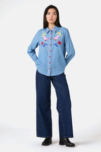 Gorman - Windowsill Shirt - chambray