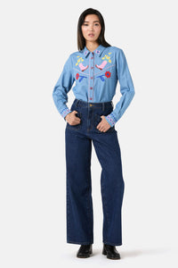 Gorman - Windowsill Shirt - chambray