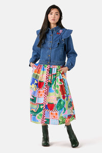 Gorman - Windowsill Skirt - print