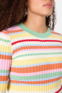 Gorman - Lets Go Knit Top - stripe
