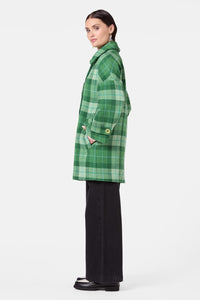Gorman - Garden Check Coat - green