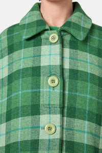 Gorman - Garden Check Coat - green