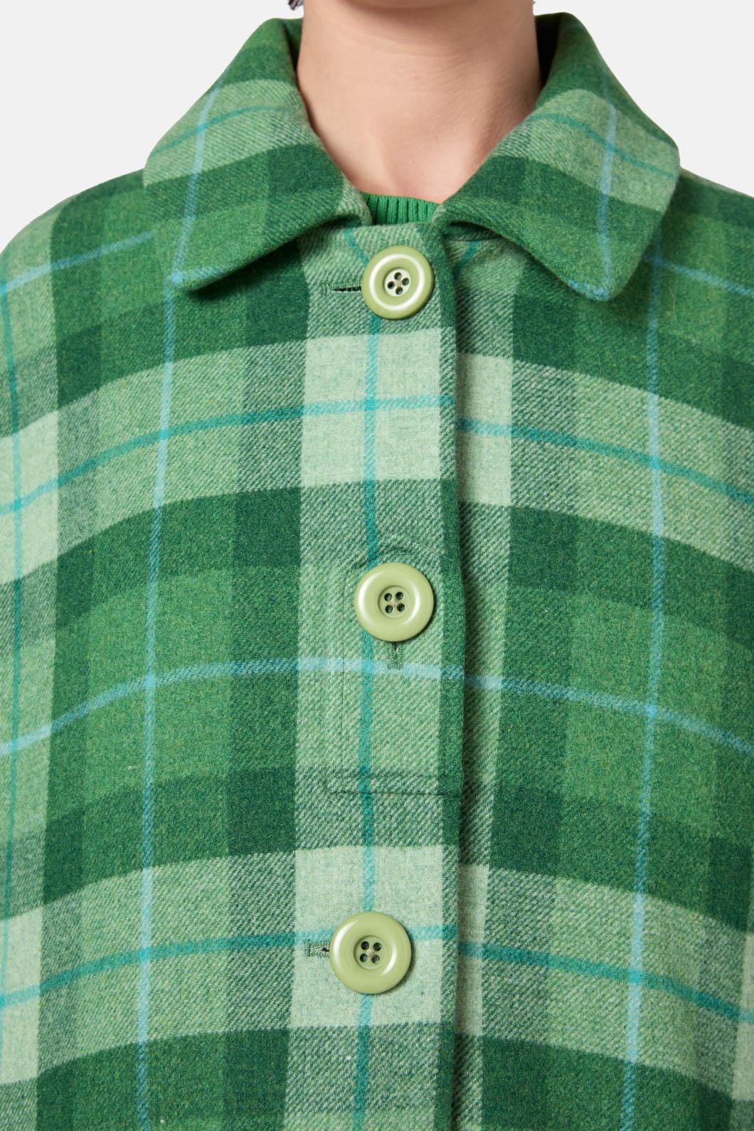 Gorman - Garden Check Coat - green