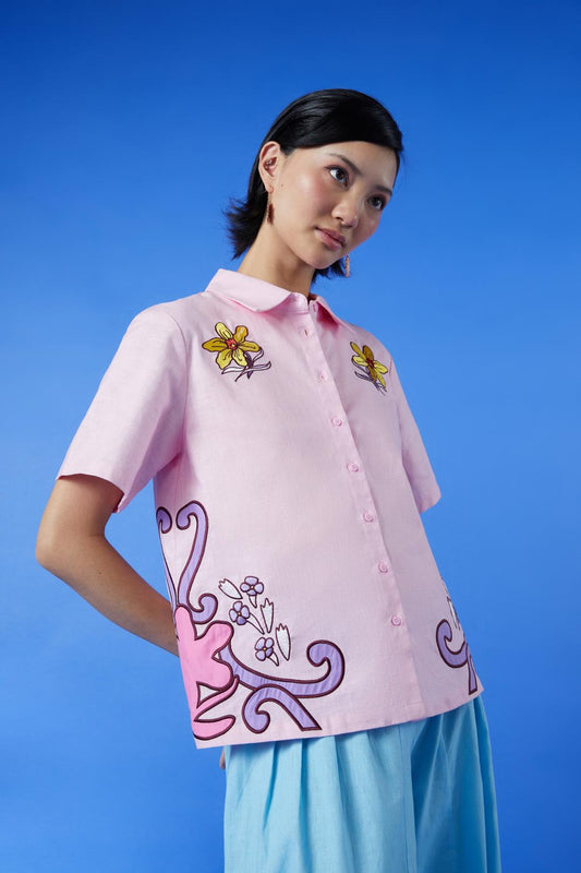 Gorman - Rolling Stone Shirt - pink