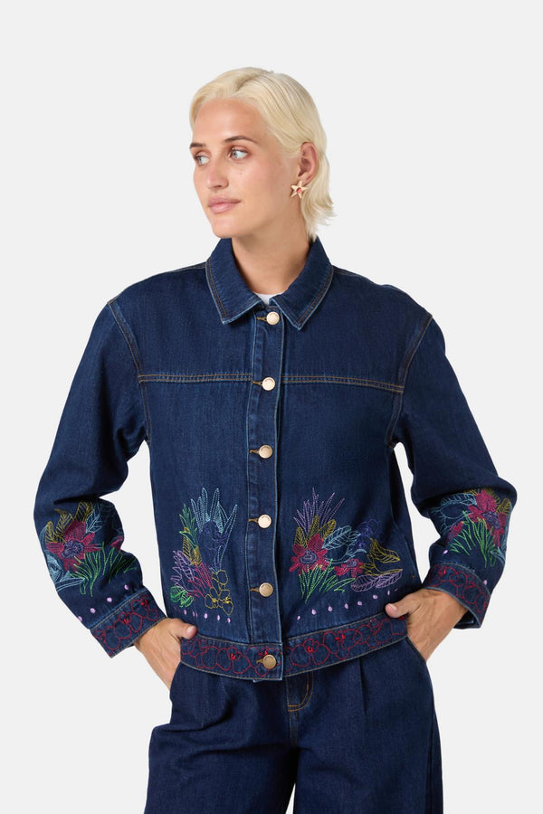 Gorman - Monkey Forest Denim Jacket - indigo