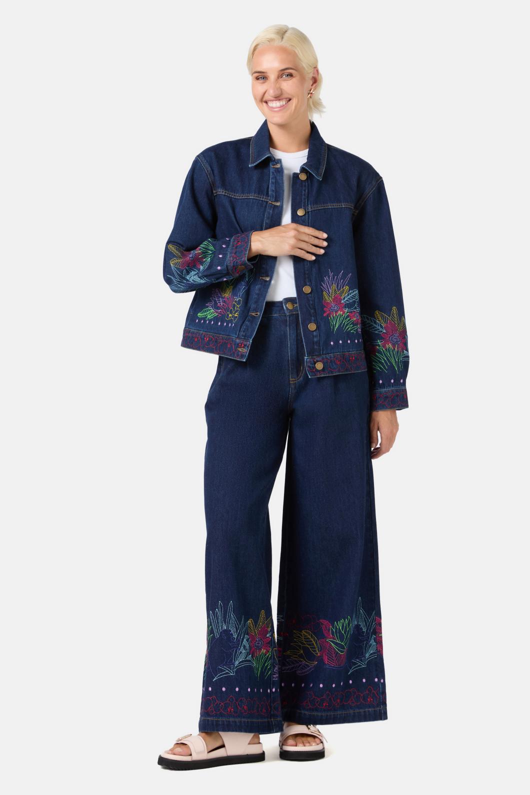 Gorman - Monkey Forest Denim Jacket - indigo