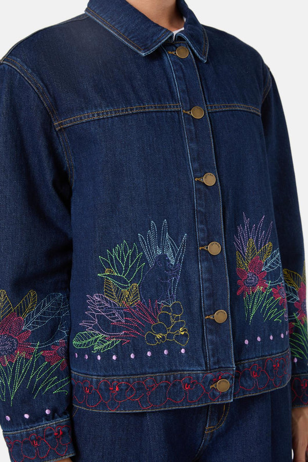 Gorman - Monkey Forest Denim Jacket - indigo